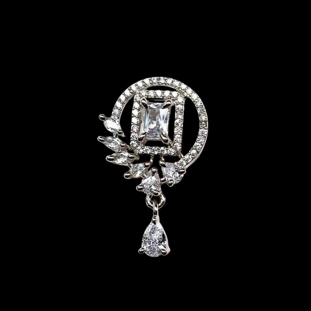 Exquisite American Diamond (AD) Earrings: A Dazzling Blend of Classic Elegance and Modern Sparkle