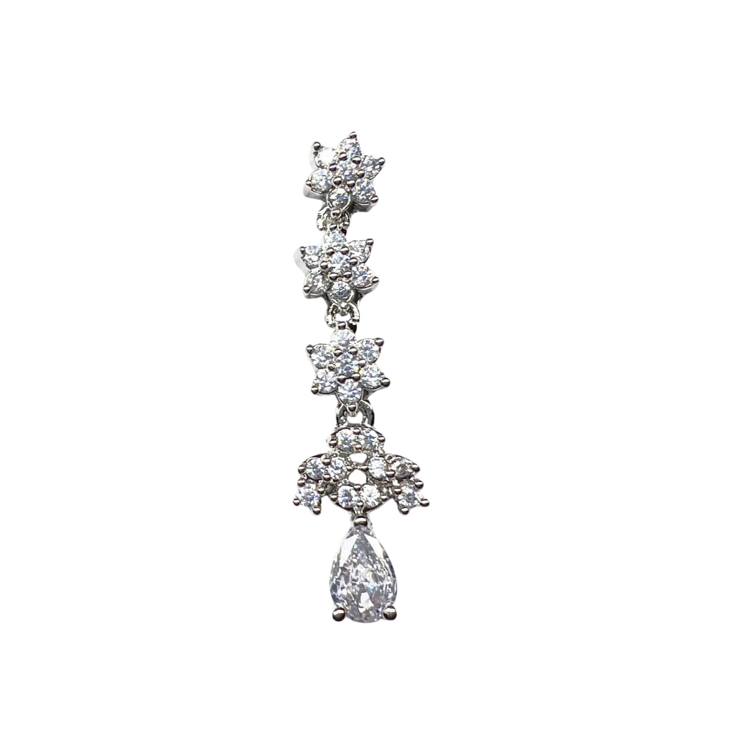 Sparkling Necklace and Earrings Set – Elegant Limited Edition AD Jewelry